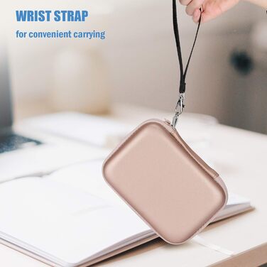 Чохол для жорсткого диска ProCase 2.5' (Rose Gold) - сумісний з Seagate, Toshiba, WD, Samsung, UnionSine
