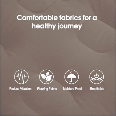 Надувний матрац для авто Vinteky з електричним насосом, 180x145 см, сірий (для кемпінгу, подорожей)