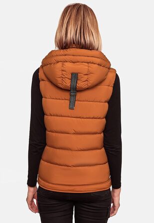 Легка перехідна жилетка ARIKOO Daen з капюшоном, стеганий, XS-3XL (S, Rusty Cinnamon)