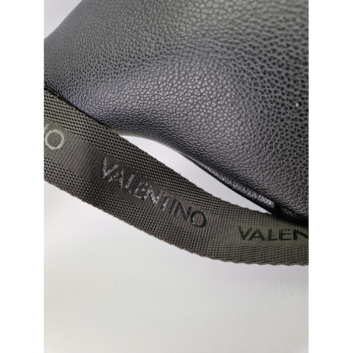 Чоловіча поясна сумка-нерка Valentino, чорна