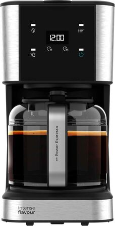 Кавомашина крапельна програмована Cecotec Coffee 66 Smart Plus, 980W, 1,5л, сталь, LCD, Touchscreen, ExtemAroma, AutoClean