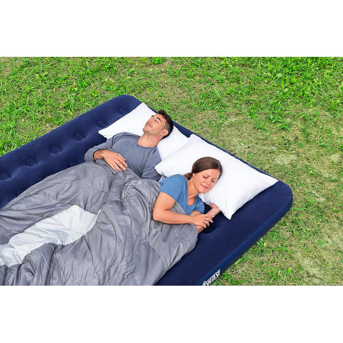 Надувний матрац Bestway King Single 203 x 183 x 22 см, сірий