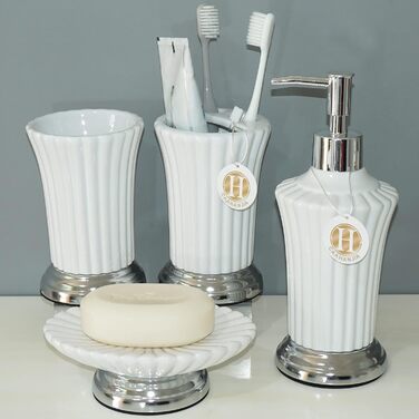 Набір аксесуарів для ванної кімнати CAAHANJIA, чорний набір мильниць, дозатор мила, 2 склянки, мильниця, для дому, 340 мл