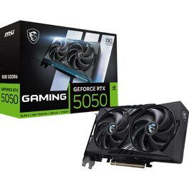 Відеокарта MSI GeForce RTX 5050 GAMING OC 8GB GDDR6, PCIe 5.0, 2602 MHz