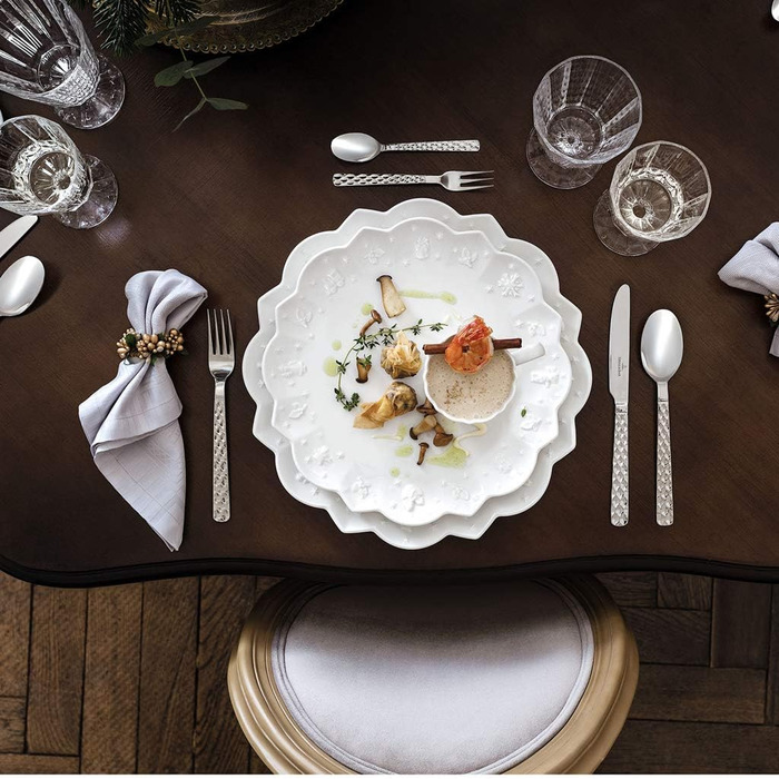 Villeroy & Boch – Boston Cutlery Set, 30 Pieces, 6 Place Settings, Dishwasher Safe, Stainless Steel, Flatware Set, Dinnerware Set, Fork, Knife, 30-Piece Cutlery Set, Stainless Steel Cutlery Set