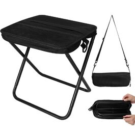 Складний садовий стільчик, туристичний стільчик для кемпінгу, риболовлі та відпочинку на природі - легкий та довговічний