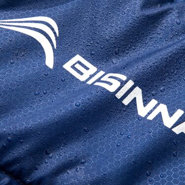 BISINNA XXL Sleeping Bag for Adults - 3-4 Season Warm Camping Sleeping Bag - Wide Plus Size Outdoor Sleeping Bag (Blue, 1.5kg Right Zipper)
