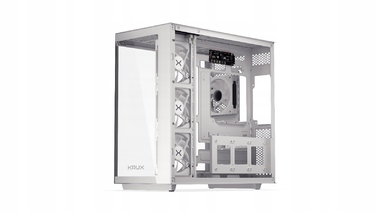 Корпус ATX KRUX Empero White, 4 вентилятори 120мм ARGB, тип 