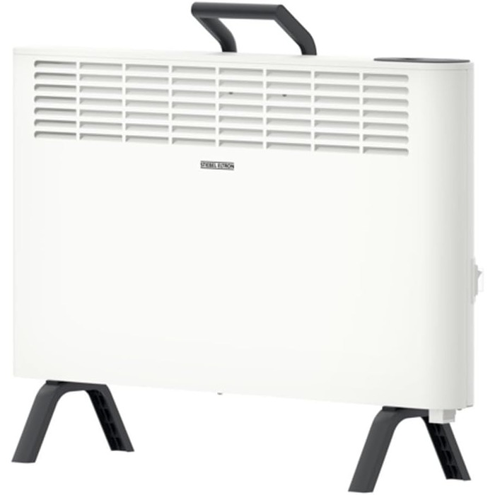 Електричний конвекторний обігрівач Stiebel Eltron 2 kW, для площі 25 м², з регулюванням, на роликах, TÜV-сертифікований, енергозберігаючий, 204450