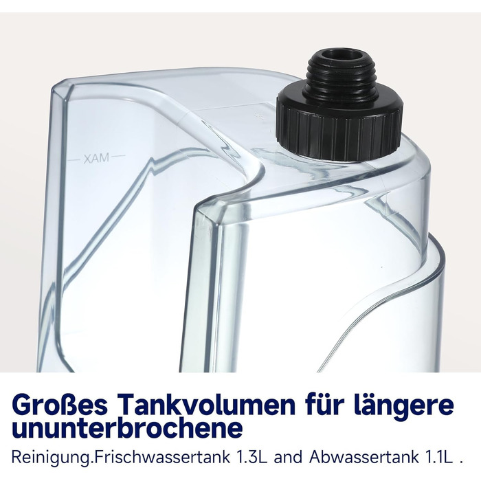 WECLEAN C3 - Миючий пилосос 600W, 18kPa, для килимів, диванів, вікон, авто. Чорний/Рожевий