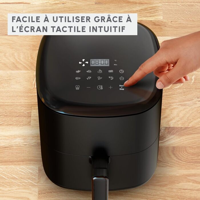 Фритюрниця Moulinex Easy Fry Max 5L – 10 програм, цифровий рецепт, для 6 осіб