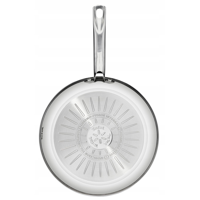 Набір сковорідок Tefal Intuition, 4 предмети, сріблясті, з антипригарним покриттям, 20/24/26/28 см