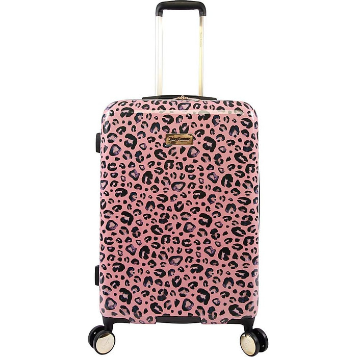 Набір валізів Juicy Couture Jane: рожевий леопардовий принт, 3 частини