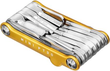 Topeak Mini PT30 Multitool - мультиінструмент золотого кольору