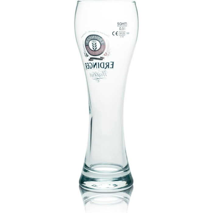 Набір пивних келихів Erdinger Weissbier 6 шт по 0,5 л - Оригінал, Нові