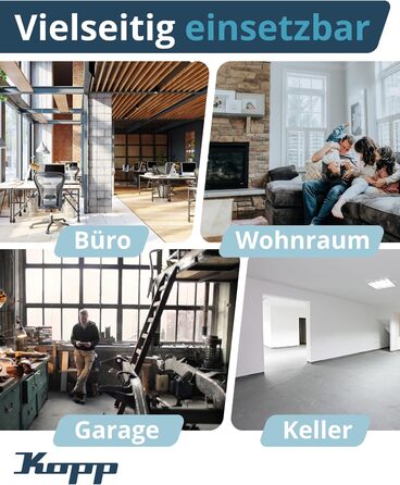 Мережевий фільтр Kopp POWERversal 4-fach, срібно-чорний, IP20, 1.4м, кут 90°