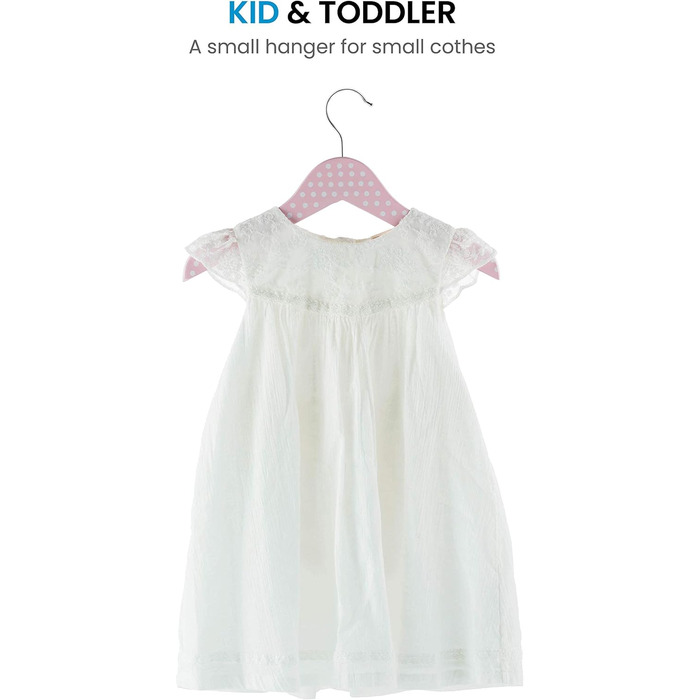 Дерев'яні вішалки для дитячого одягу ZOBER (10 шт.)