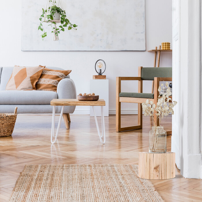 Підставка для квітів Relaxdays з натуральних матеріалів