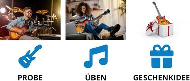 Електрогітара McGrey Rockit Single Cut Комплект для початківців (8 предметів) Orange Burst