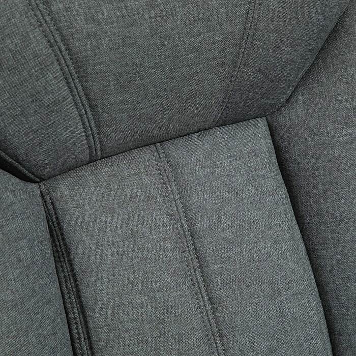 Vinsetto Ergonomic Office Chair, Height Adjustable with Rocking Function in Grey for Office and Home Office