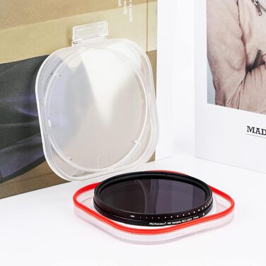 Фільтр ND Graufilter Variable 72mm PROfezzion: регульована щільність ND2-ND2000 для Sigma, Nikon, Fujifilm