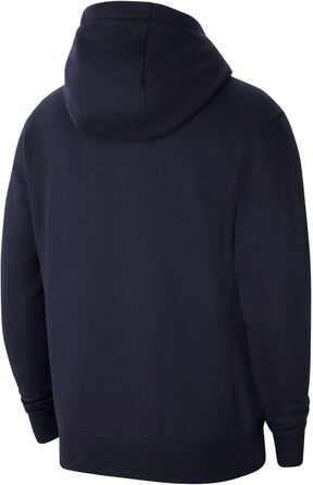 Чоловіча спортивна толстовка Nike Park 20 з капюшоном та блискавкою, колір Obsidian/White