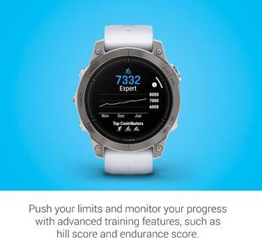 Розумний годинник Garmin epix Pro (Gen 2) Sapphire Edition 51 мм: високопродуктивний, з ліхтариком та технологіями для тренувань