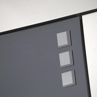 Поштовий ящик Wiltec Designer V24 антрацит/нержавіюча сталь 370x105x370 мм, настінний, з замком, оглядовим вікном та тримачем для газет