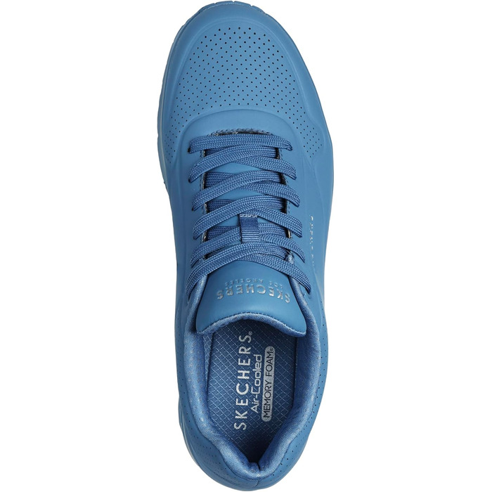 Черевики Skechers Uno Rugged Fall Air для жінок, синього кольору, розмір 42 EU, матеріал Durabuck та сітка