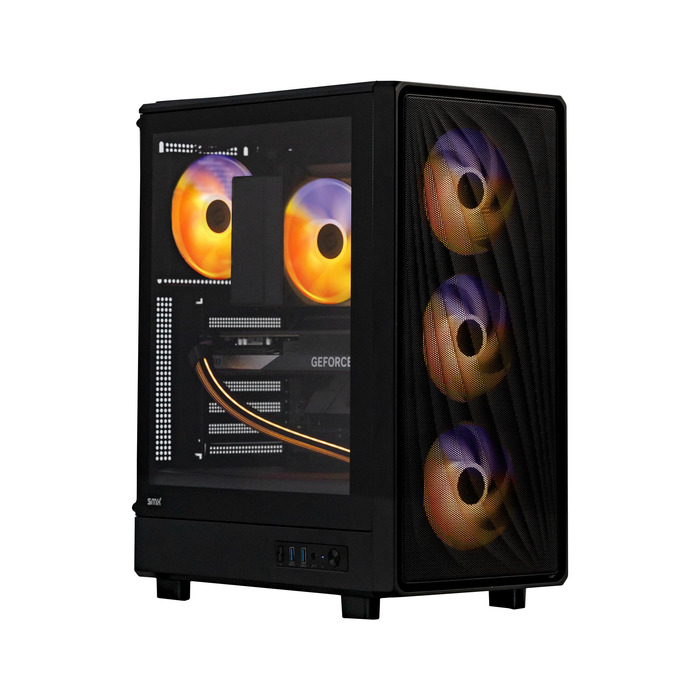 Корпус SMX SMXC083 Midi Tower, чорний