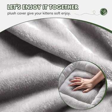 Котячий будиночок MUTICOR - великий когтетоп з будиночком, 206 см, сірий