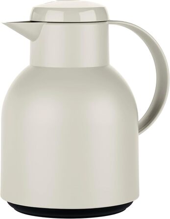 Термос Emsa Samba 1000 мл, Puder Grau (Порошковий сірий), ізоляція 12h/24h, Quick Press, герметичний