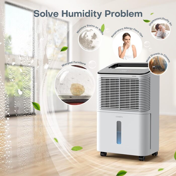 Електричний осушувач повітря CONOPUPlus 16L/день з AUTO режимом та таймером