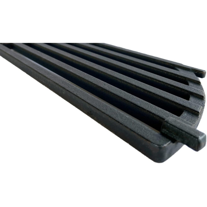 Чавунна решітка Grillfürst для газових грилів з системою GBS, 30x12,9 см – змінна або додаткова решітка для газового чи вугільного гриля, товщина прутків 11 мм
