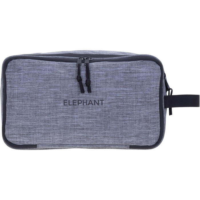Чоловіча/Жіноча дорожня косметичка-органайзер для подорожей Elephant (13028) сіро-чорна