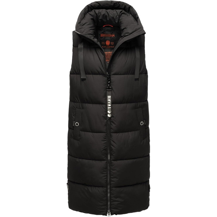 Жіноча степна жилетка Navahoo з капюшоном, без рукавів, чорна. Outdoor жилетка з капюшоном, утеплена, B942 L