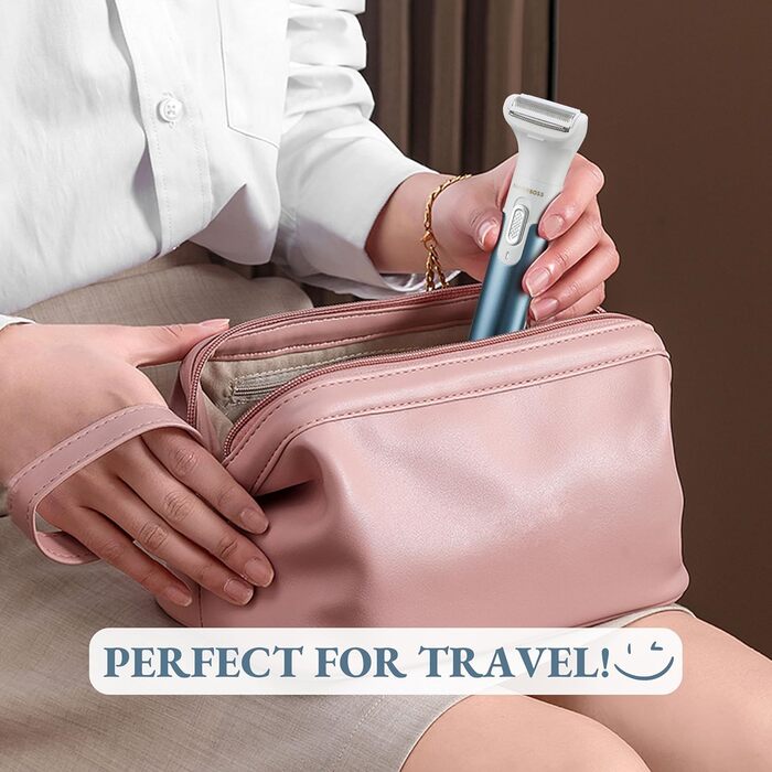 Електричний тример для тіла BarberBoss 3-в-1 QR-8082: для обличчя, ніг, рук та зони бікіні