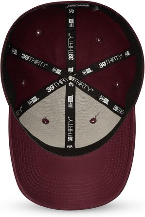 Кепка New Era MLB New York Yankees League Essential 39Thirty Stretch, Бордова, Зелена, Фіолетова (L-XL)