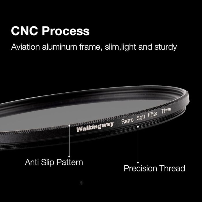 Фільтр Nostaltone 77 мм для камери: Retro Gold, тепле м'яке освітлення, ефект ностальгії, теплий вінтажний ефект