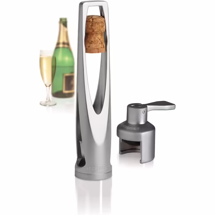 Le Creuset, Bubble Pop, Champagne Cork Extraction, Smoked Grey, SW-105S, 24 x 8 x 8 cm, 59139012607064