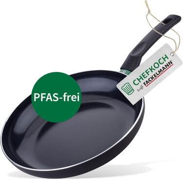 Сковорода Fackelmann Chefkoch Ø16 см з антипригарним покриттям Ceramic, алюміній, легка