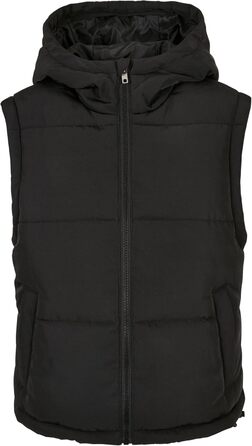 Жіночий жилет Urban Classics з переробленого твіду з наповнювачем, чорний (L)