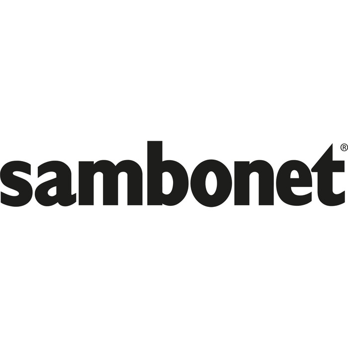 Sambonet Taste 52553-G6 - 18/10 Stainless Steel Dinnerware Set, for 12 people, 30-piece: 6 Forks, 6 Spoons, 6 Knives, 6 Teaspoons, 6 Dessert Forks, Dishwasher Safe, Steel