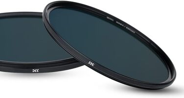 Фільтр ND64 JJC Graufilter, 77 мм, ультратонкий, багатошарове покриття, HD, оптичне скло, для професійної фотографії