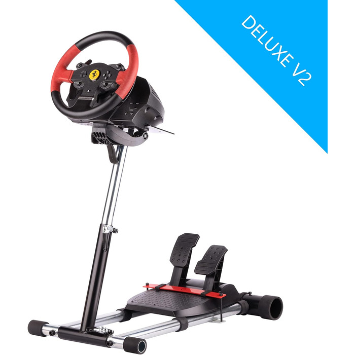 Стійка для керма та педалей Wheel Stand Pro Deluxe V2 для Thrustmaster TS-PC/T-GT/TS-XW / T150 Pro, wspt500, чорна