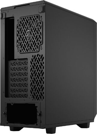 Корпус для ПК Fractal Design Meshify 2 Compact Black ATX, Mid Tower, високий повітряний потік, глуха бічна панель