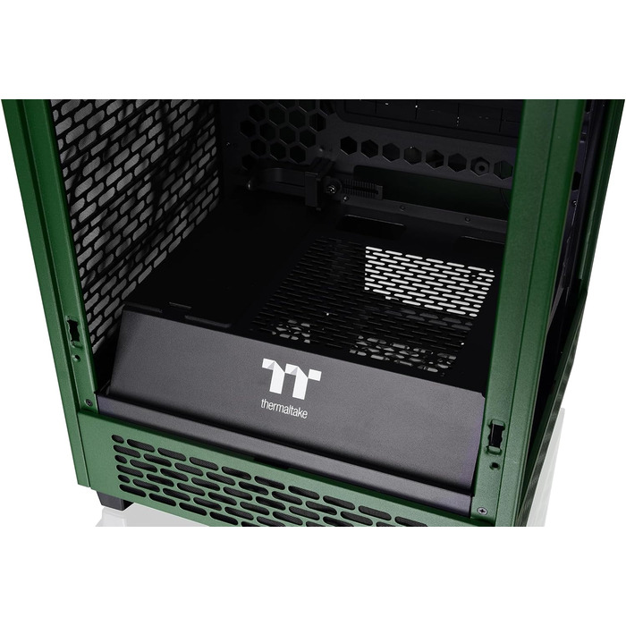 Корпус Thermaltake The Tower 200 Turquoise Mini-ITX з вертикальним кріпленням | Скло Temperate Glass | 280 мм AIO | Підтримка GPU до 380 мм | Турквіз