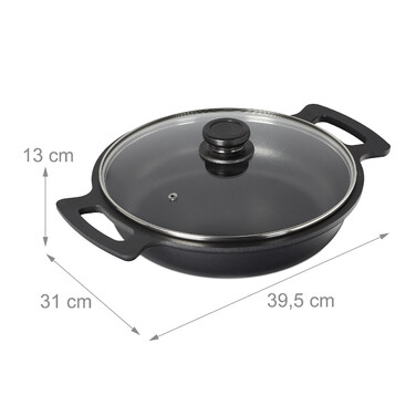 Relaxdays Serving Pan with Lid