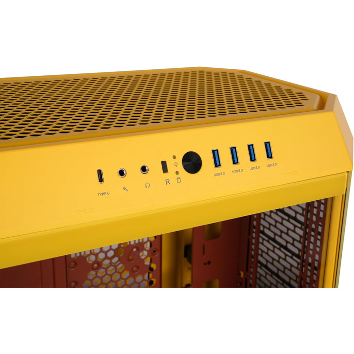 Корпус ПК Thermaltake The Tower 600 ATX з вертикальним дизайном, 3 скляні панелі, 2 вентилятори 140мм, підтримка радіатора 420/360мм, USB-C, білий (Butter Caramel)