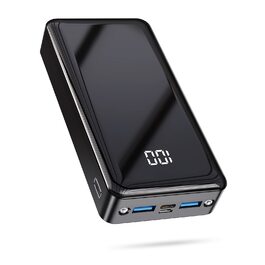 Power Bank 24000mAh з USB-C 22.5W: Зовнішній акумулятор для iPhone, Samsung, Xiaomi